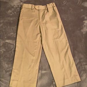 Ralph Lauren Boys Tan Dress Pants Size 4